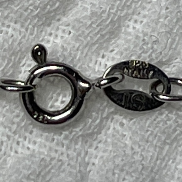 Amethyst & Sterling Silver Cross Necklace 18” Chain Feb. Birthstone Rich Color - Picture 10 of 12